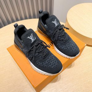 ルイ・ヴィトン v.n.r. ライン スニーカー ブラック shoes052