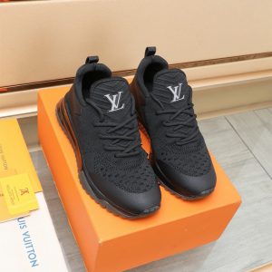 ルイ・ヴィトン v.n.r. ライン スニーカー トリプルブラック shoes061