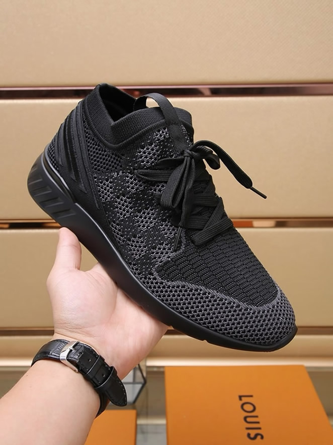 ルイ・ヴィトン v.n.r. ライン スニーカー ダミエ ホワイト shoes066