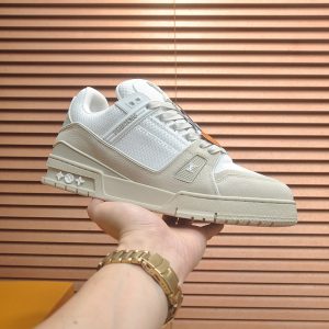 ルイ・ヴィトン lvトレイナー ライン スニーカー ホワイト shoes072