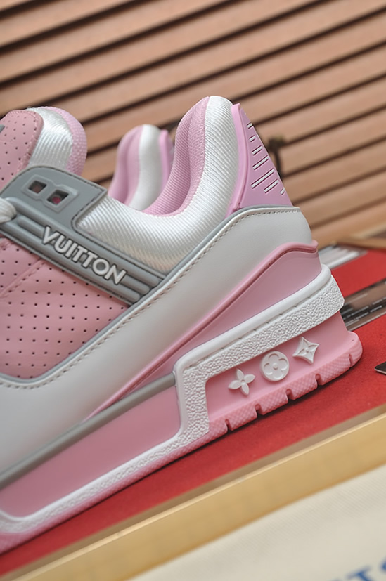 ルイ・ヴィトン lvトレイナー ライン スニーカー ブラウン shoes073 (复制)