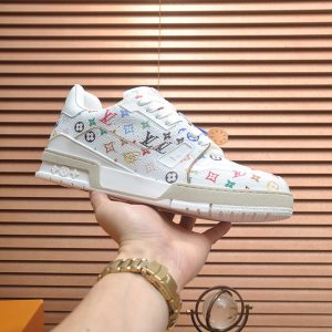 ルイ・ヴィトン lvトレイナー ライン スニーカー カーキ モノグラム shoes074 (复制)