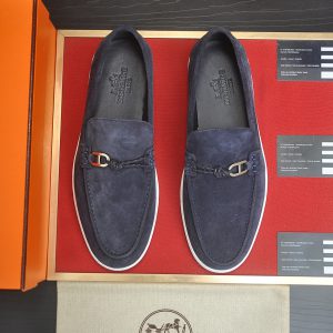 エルメス モカシン 《パリ》 スエード ショコラ shoes083 (复制)