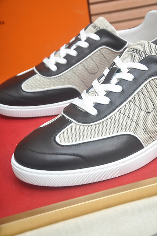 エルメス スニーカー ヴォルテージ ブラック/トワル shoes091