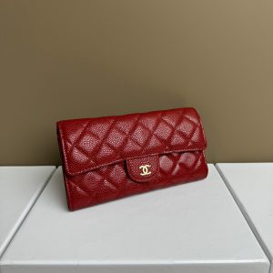 シャネル クラシック ロング フラップ ウォレット ラムスキン ピンク ゴールド金具 chg50095 (复制)