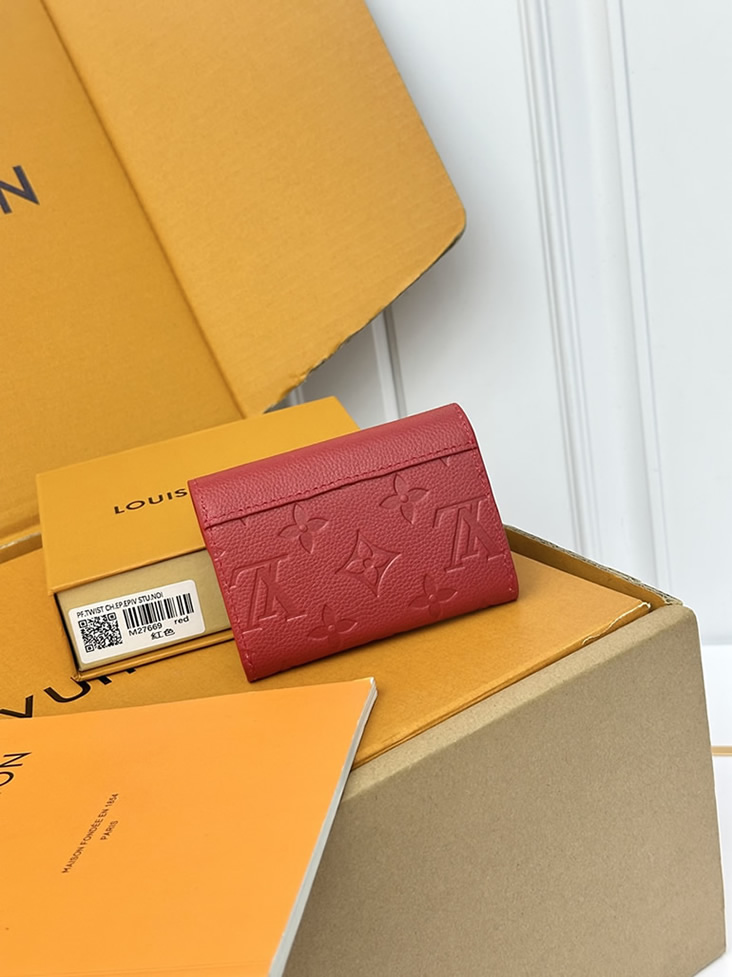 ルイ・ヴィトン ポルトフォイュ・ヴィクトリーヌ レッド g金具 m60017 (复制)