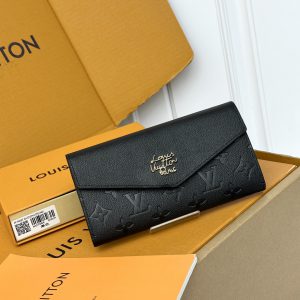 ルイ・ヴィトン ポルトフォイュ・サラ ブラック g金具 m27664