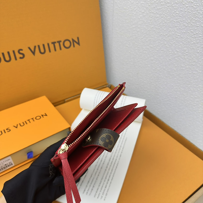 ルイ・ヴィトン ポルトフォイユ・ジュリエット モノグラム フューシャ m58109