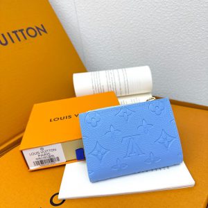 ルイ・ヴィトン ポルトフォイユ・ロザリ モノグラム・アンプラント セレスティアル m82381