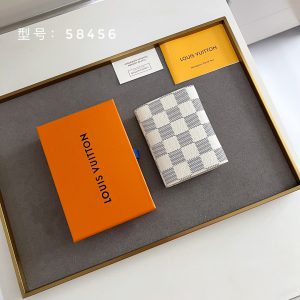 ルイ・ヴィトン オーガナイザー・ドゥ ポッシュ ダミエ・アズール カードケース パスケース 名刺入れ M58456