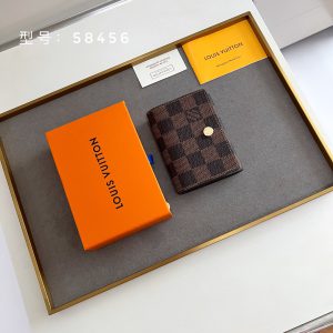 ルイ・ヴィトン アンヴェロップ・カルト ドゥ ヴィジット ダミエ・エベヌ カードケース 名刺入れ M58456