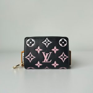 ルイ・ヴィトン ジッピー・コイン パース モノグラム・マルチカラー バイカラー ノワール・グルナード 小銭入れ 財布 M12378