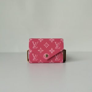 ルイ・ヴィトン ポルトフォイユ・ヴィクトリーヌ モノグラム・デニム アイボリー 財布 M27682