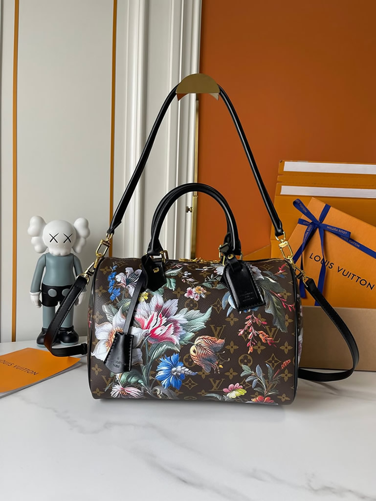 ルイ・ヴィトン モノグラム・ブロッサム スピーディ・バンドリエール バッグ M18076