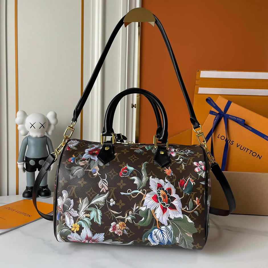 ルイ・ヴィトン モノグラム・ブロッサム スピーディ・バンドリエール バッグ M18076 - 画像 (4)