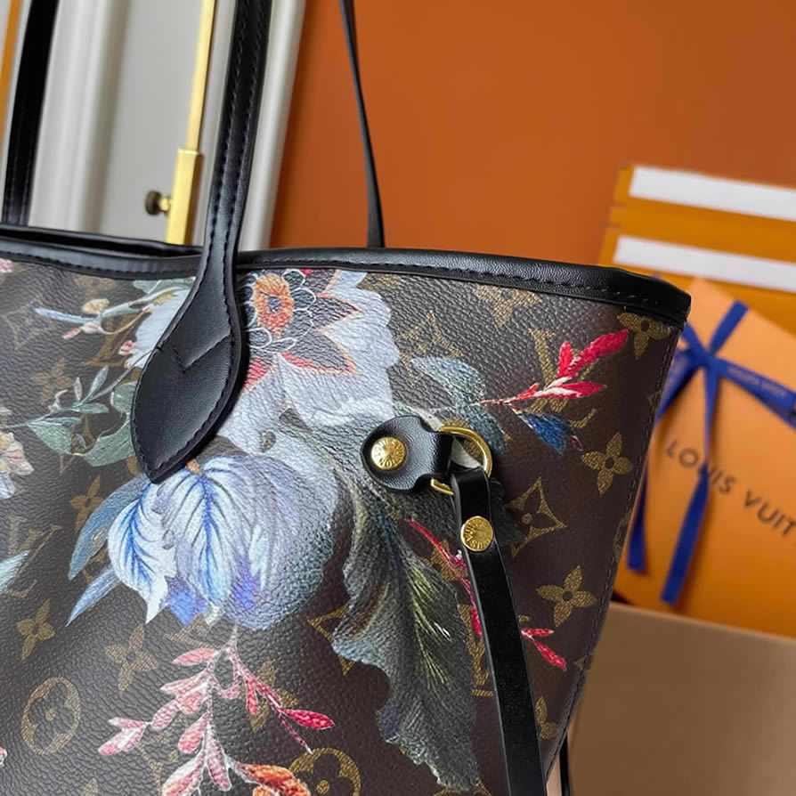 ルイ・ヴィトン モノグラム・ブロッサム ネヴァーフル MM & ポーチ バッグ M28918 - 画像 (4)