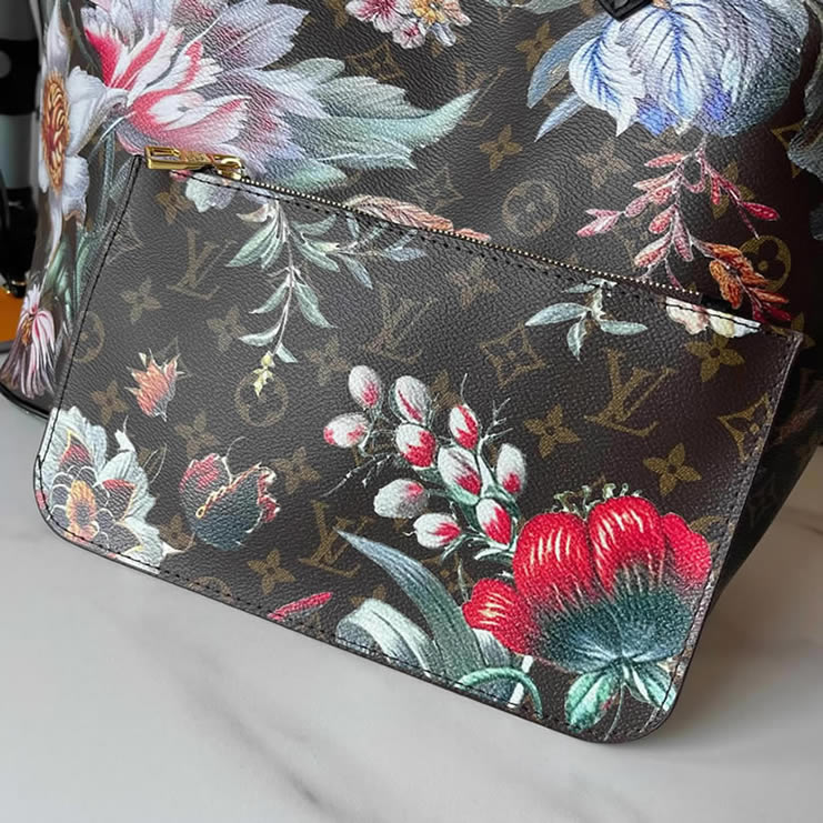 ルイ・ヴィトン モノグラム・ブロッサム ネヴァーフル MM & ポーチ バッグ M28918 - 画像 (5)