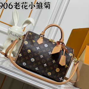 ルイ・ヴィトン モノグラム・ブロッサム スピーディ・バンドリエール バッグ デイジー M27566