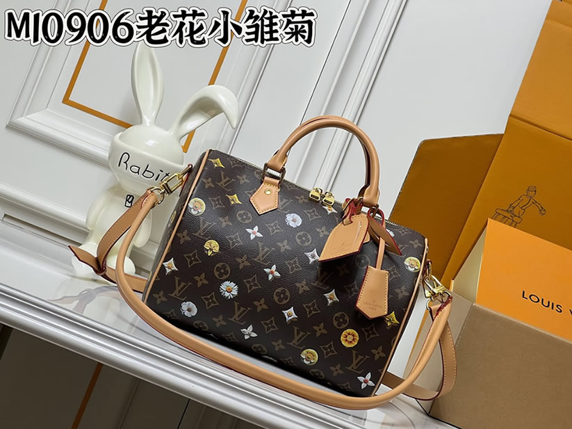 ルイ・ヴィトン モノグラム・ブロッサム スピーディ・バンドリエール バッグ デイジー M27566