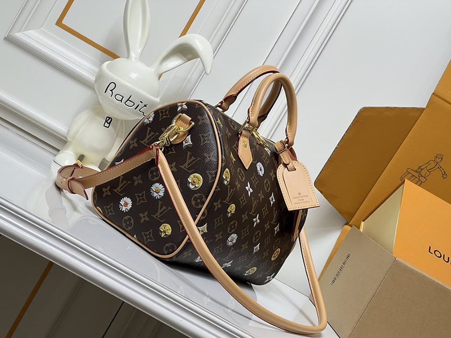 ルイ・ヴィトン モノグラム・ブロッサム スピーディ・バンドリエール バッグ デイジー M27566 - 画像 (2)