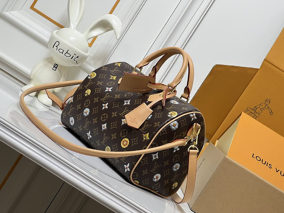 ルイ・ヴィトン モノグラム・ブロッサム スピーディ・バンドリエール バッグ デイジー M27566 - 画像 (3)