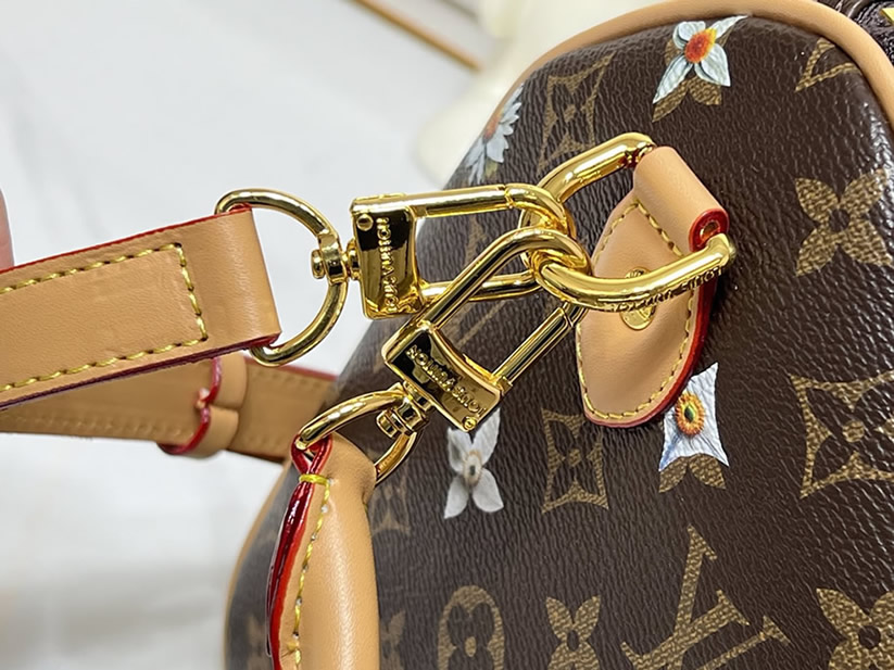 ルイ・ヴィトン モノグラム・ブロッサム スピーディ・バンドリエール バッグ デイジー M27566 - 画像 (4)