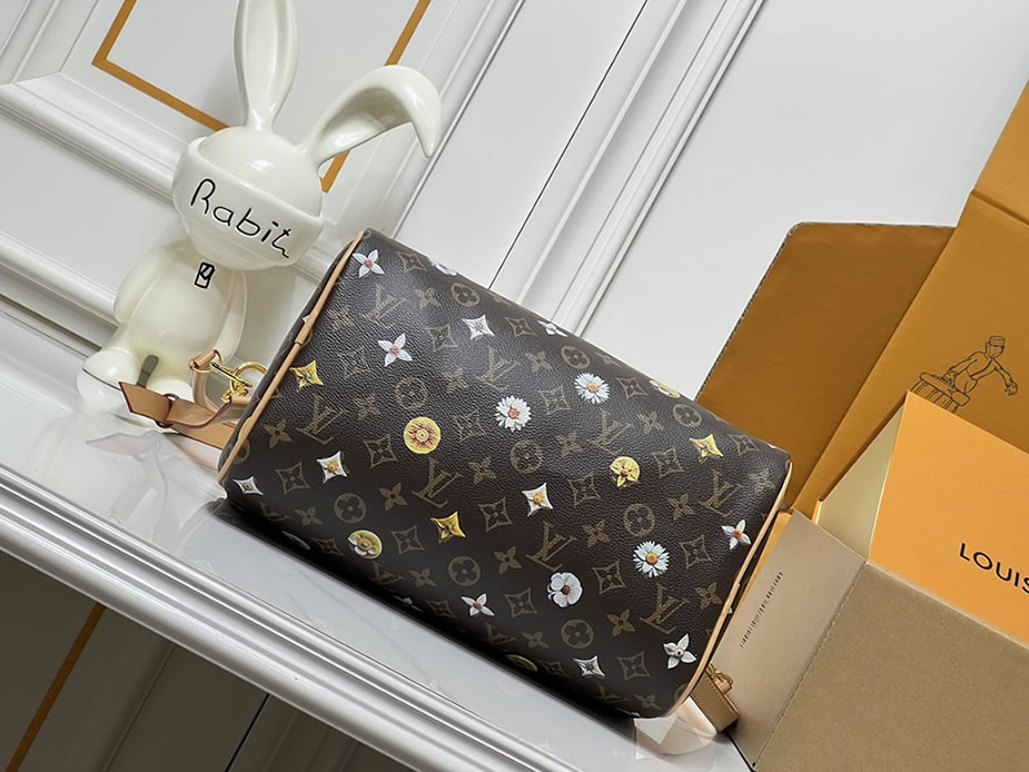 ルイ・ヴィトン モノグラム・ブロッサム スピーディ・バンドリエール バッグ デイジー M27566 - 画像 (6)