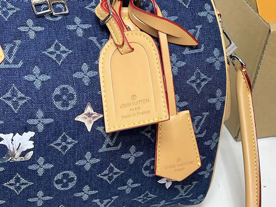 ルイ・ヴィトン モノグラム・デニム スピーディ・バンドリエール バッグ デイジー M27566 - 画像 (5)