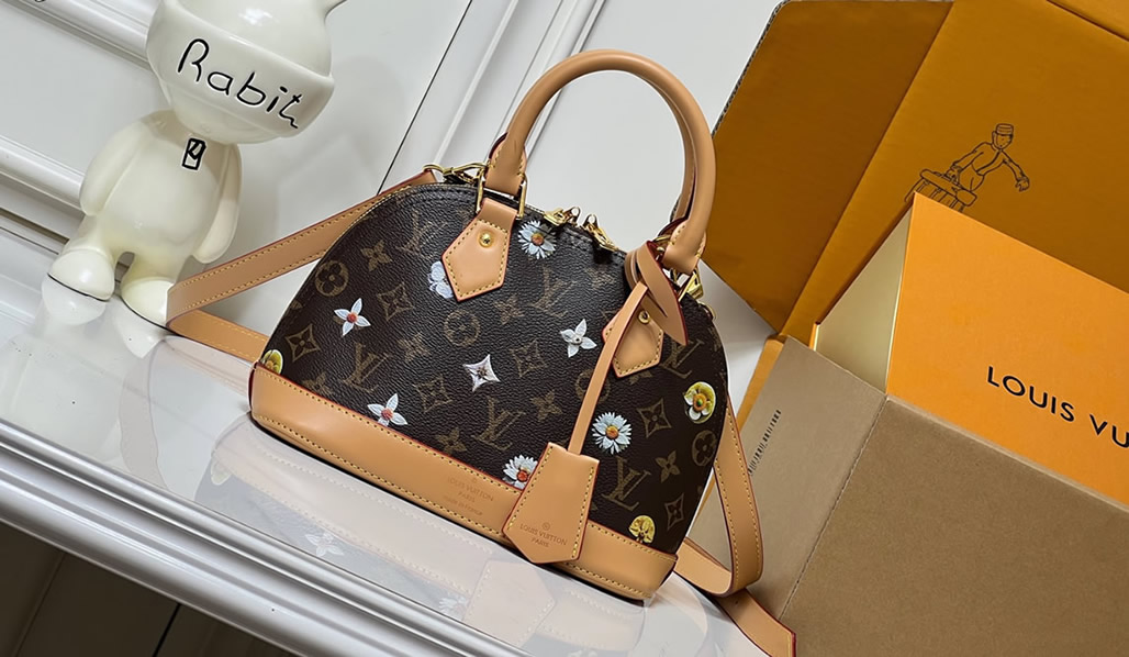 ルイ・ヴィトン モノグラム・ブロッサム アルマ BB バッグ デイジー M53152