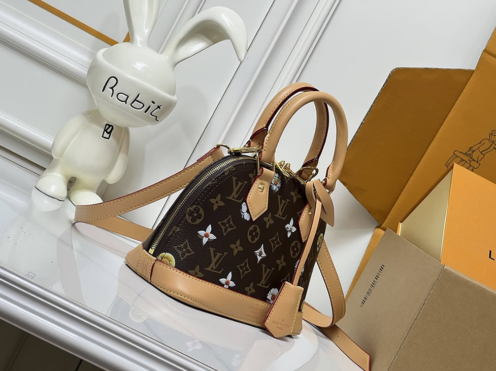 ルイ・ヴィトン モノグラム・ブロッサム アルマ BB バッグ デイジー M53152 - 画像 (2)