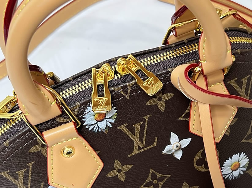 ルイ・ヴィトン モノグラム・ブロッサム アルマ BB バッグ デイジー M53152 - 画像 (7)