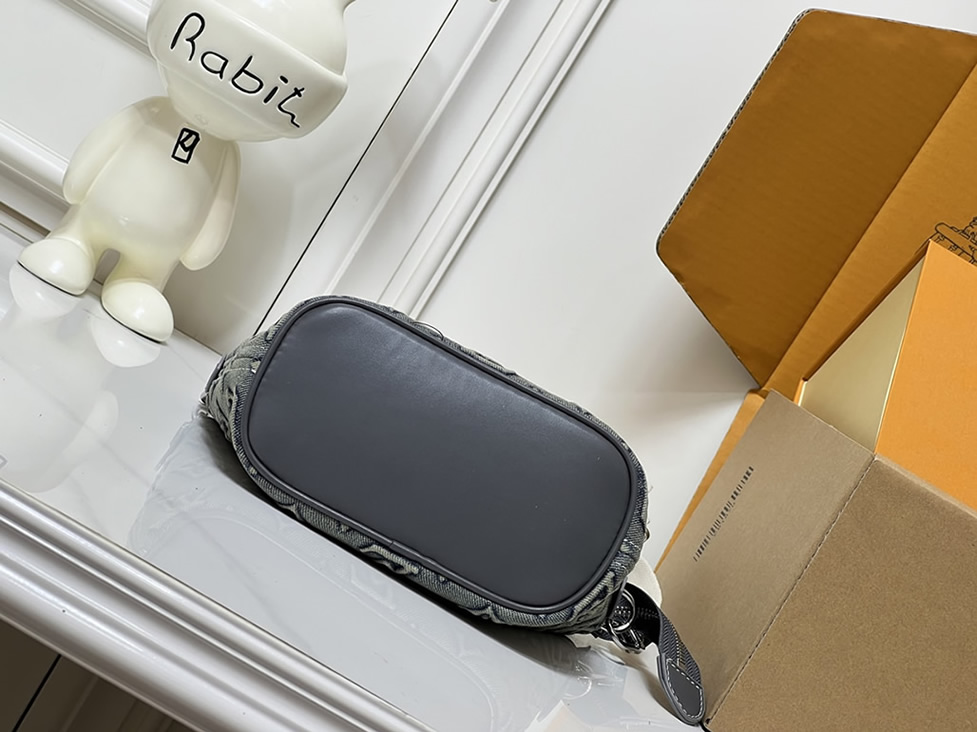 ルイ・ヴィトン モノグラム・デニム オンザゴー バッグ M46705 - 画像 (7)