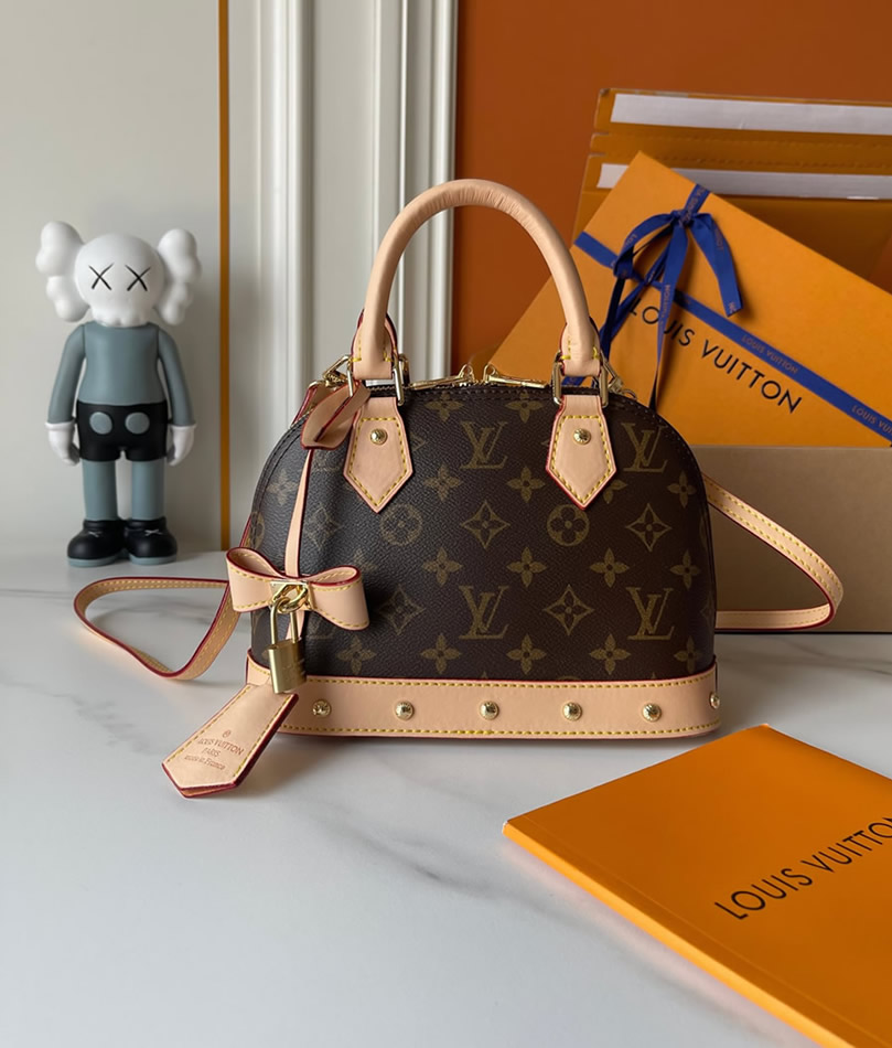 ルイ・ヴィトン モノグラム アルマ BB ボウ・アクセント M53152