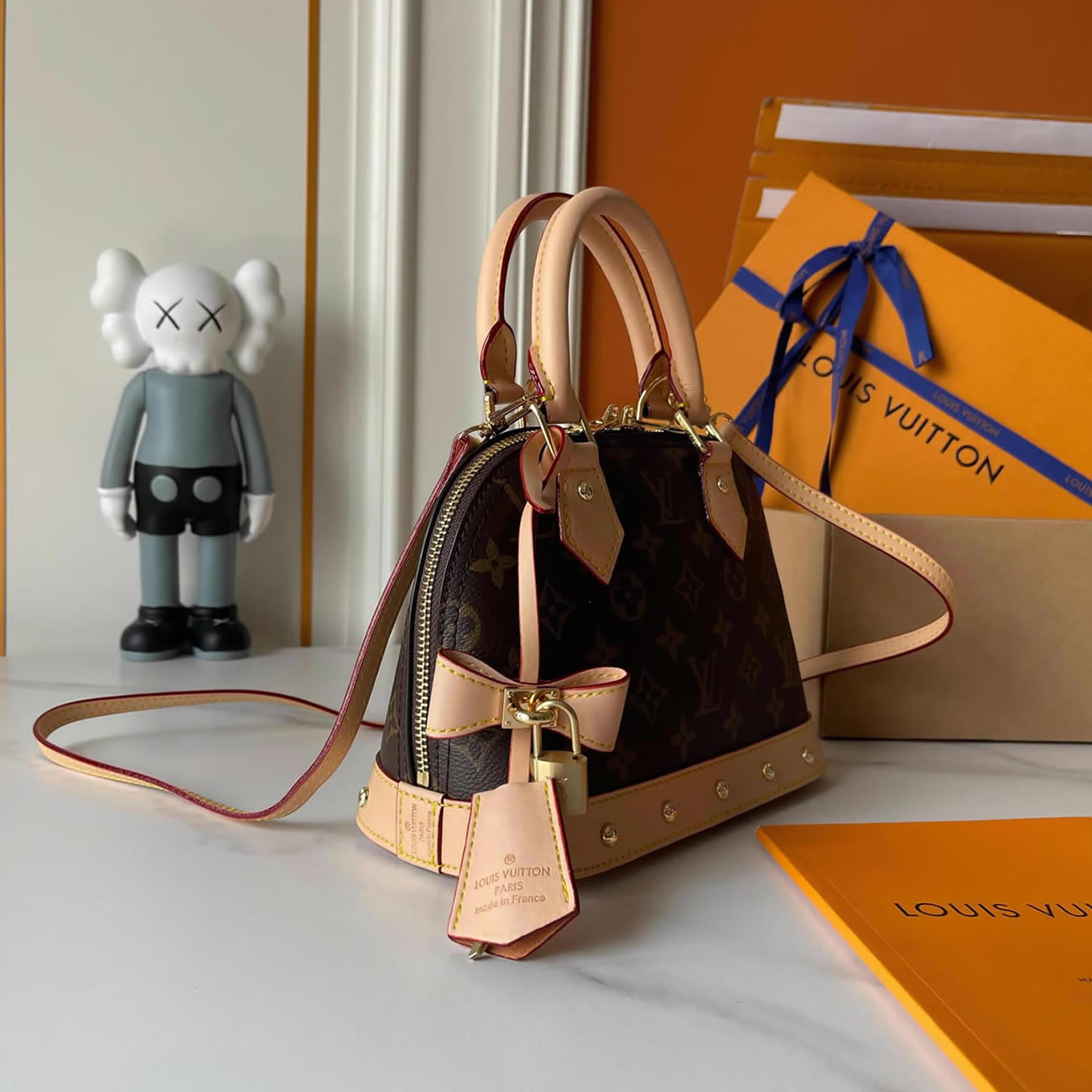 ルイ・ヴィトン モノグラム アルマ BB ボウ・アクセント M53152 - 画像 (2)