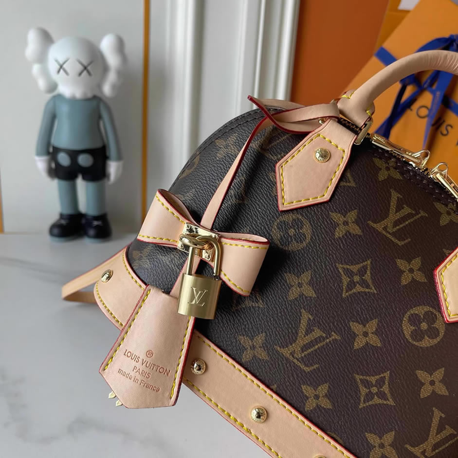 ルイ・ヴィトン モノグラム アルマ BB ボウ・アクセント M53152 - 画像 (7)