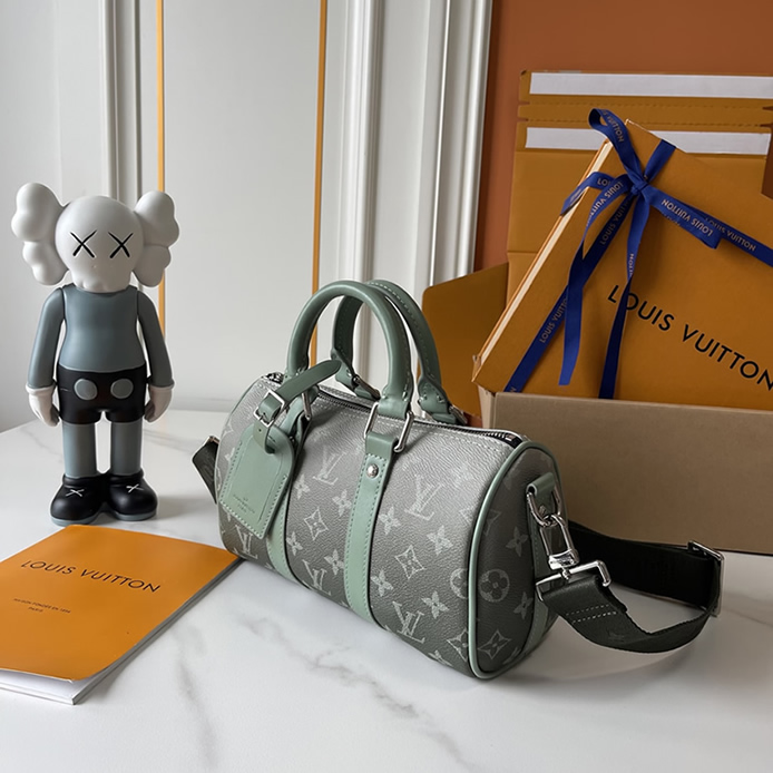 ルイ・ヴィトン モノグラム スピーディ・バンドリエール 20 ヴェール M11591 - 画像 (2)