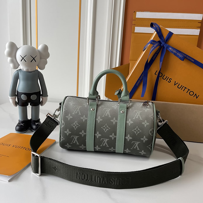 ルイ・ヴィトン モノグラム スピーディ・バンドリエール 20 ヴェール M11591 - 画像 (3)