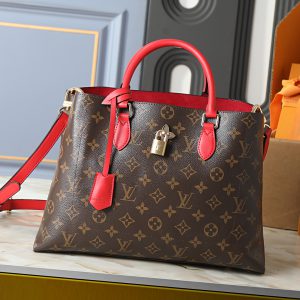 ルイ・ヴィトン モノグラム ロックイット MM ルージュ M43550