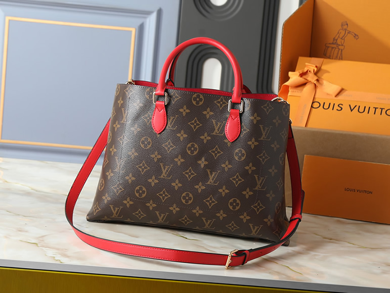 ルイ・ヴィトン モノグラム ロックイット MM ルージュ M43550 - 画像 (3)