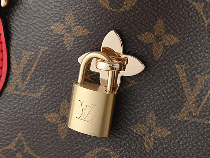ルイ・ヴィトン モノグラム ロックイット MM ルージュ M43550 - 画像 (5)