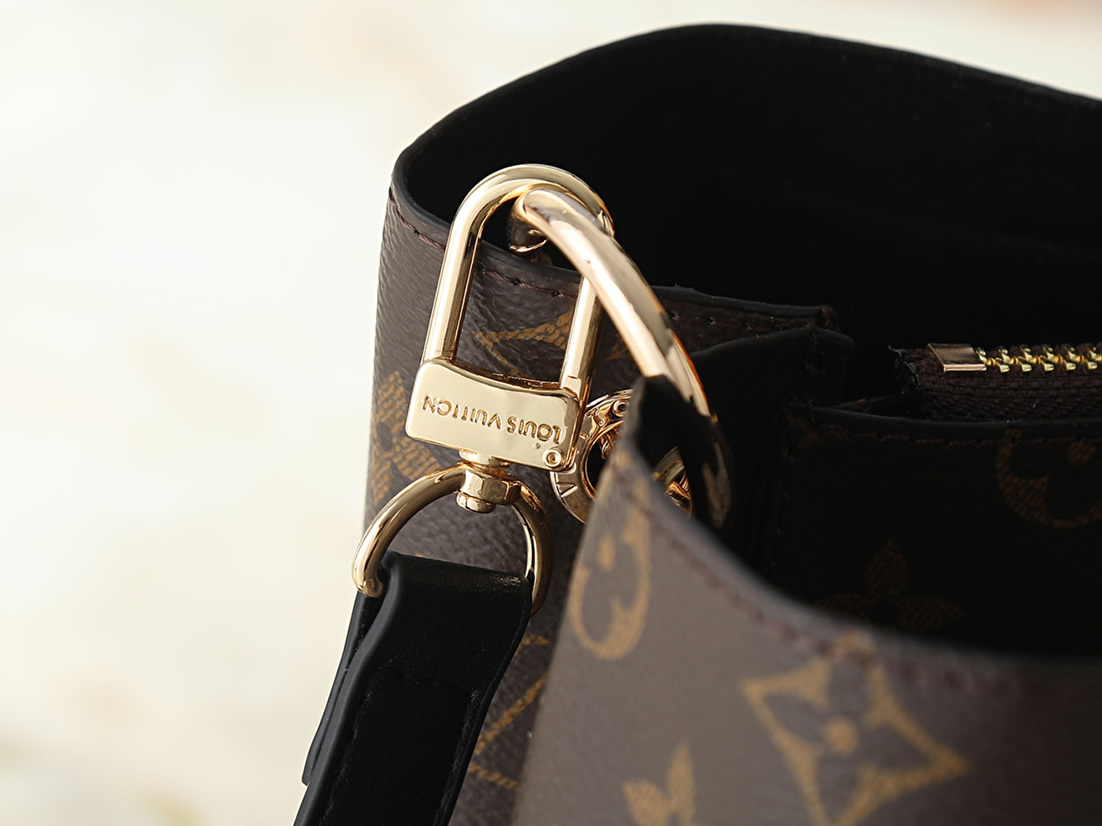 ルイ・ヴィトン モノグラム ロックイット MM ノワール M43550 - 画像 (6)