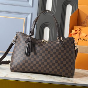 ルイ・ヴィトン ダミエ・エベヌ リヴェット M40022