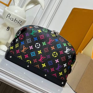 ルイ・ヴィトン モノグラム・マルチカラー ニース・ナノ ノワール M13743