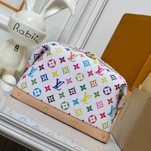 ルイ・ヴィトン モノグラム・マルチカラー ニース・ナノ ブロン M13743