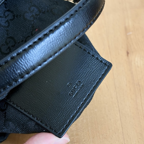 GUCCI アフロディテ ミニ バケットバッグ ブラック レザー 760201 - 画像 (8)