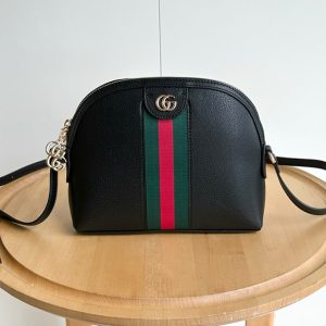 GUCCI オフィディア GG スモール ショルダーバッグ ブラック レザー 499621