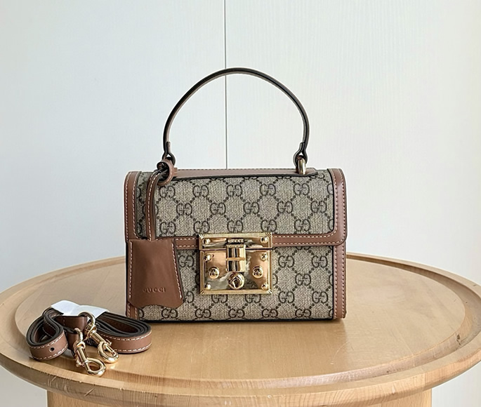 GUCCI パドロック GG スモール トップハンドルバッグ 838999
