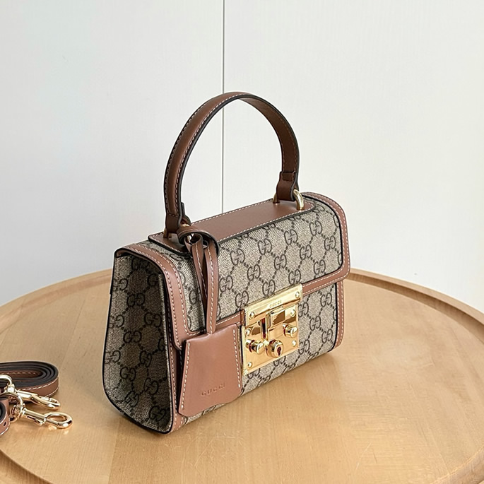 GUCCI パドロック GG スモール トップハンドルバッグ 838999 - 画像 (2)