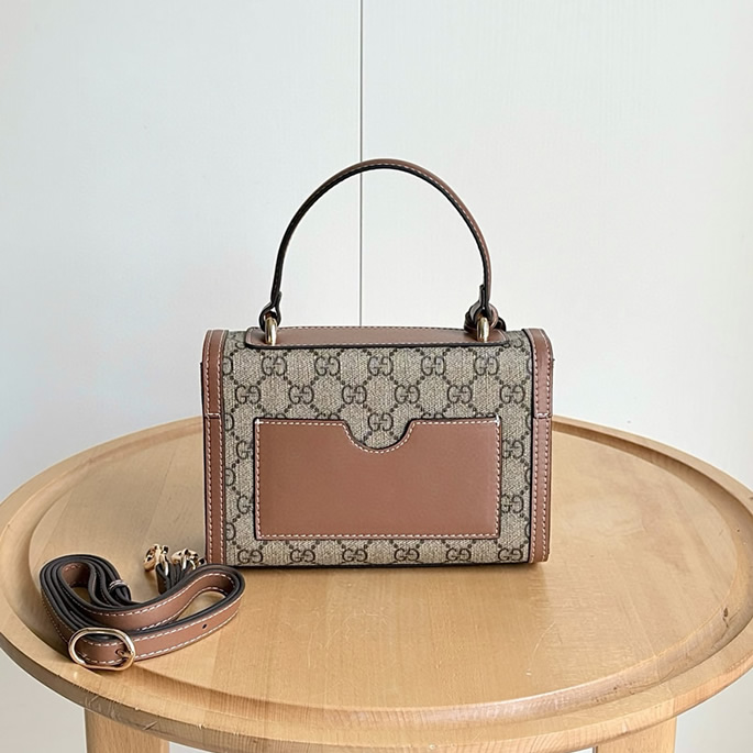 GUCCI パドロック GG スモール トップハンドルバッグ 838999 - 画像 (3)