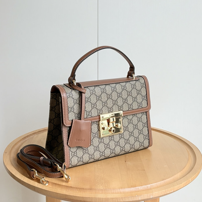 GUCCI パドロック GG ミディアム トップハンドルバッグ 838998 - 画像 (2)